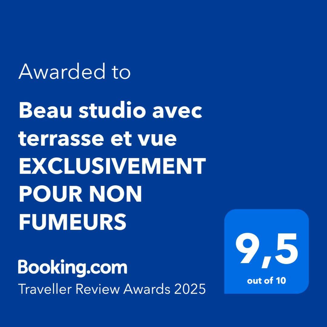Beau Studio Avec Terrasse Et Vue Exclusivement Pour Non Fumeurs Belmont-sur-Lausanne Buitenkant foto